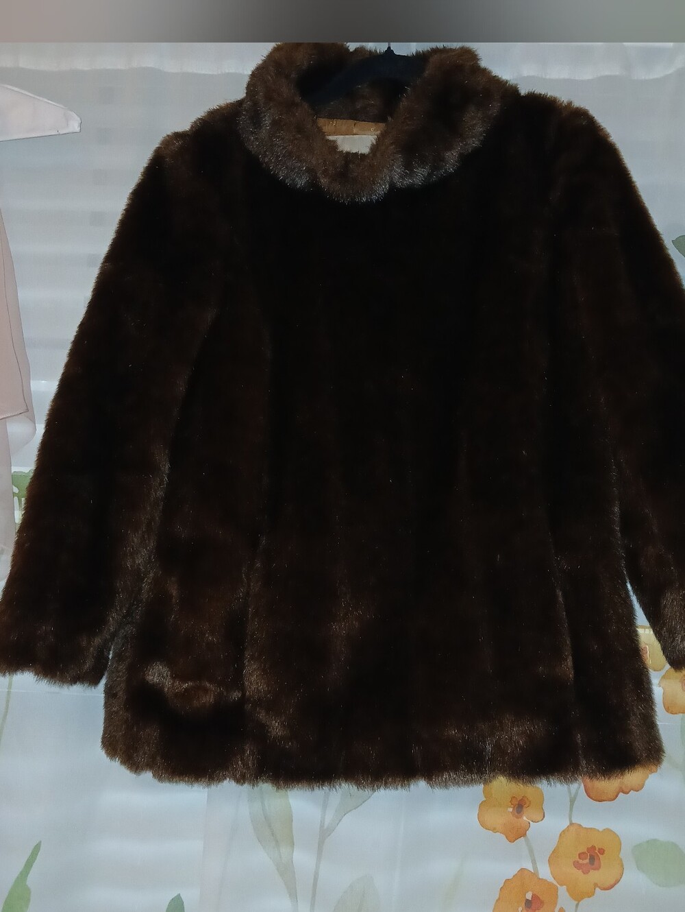 Banana Republic Faux Fur Top XS